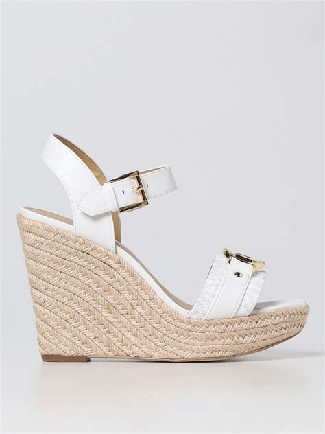 michael kors wedges sale|michael kors white wedge sandals.